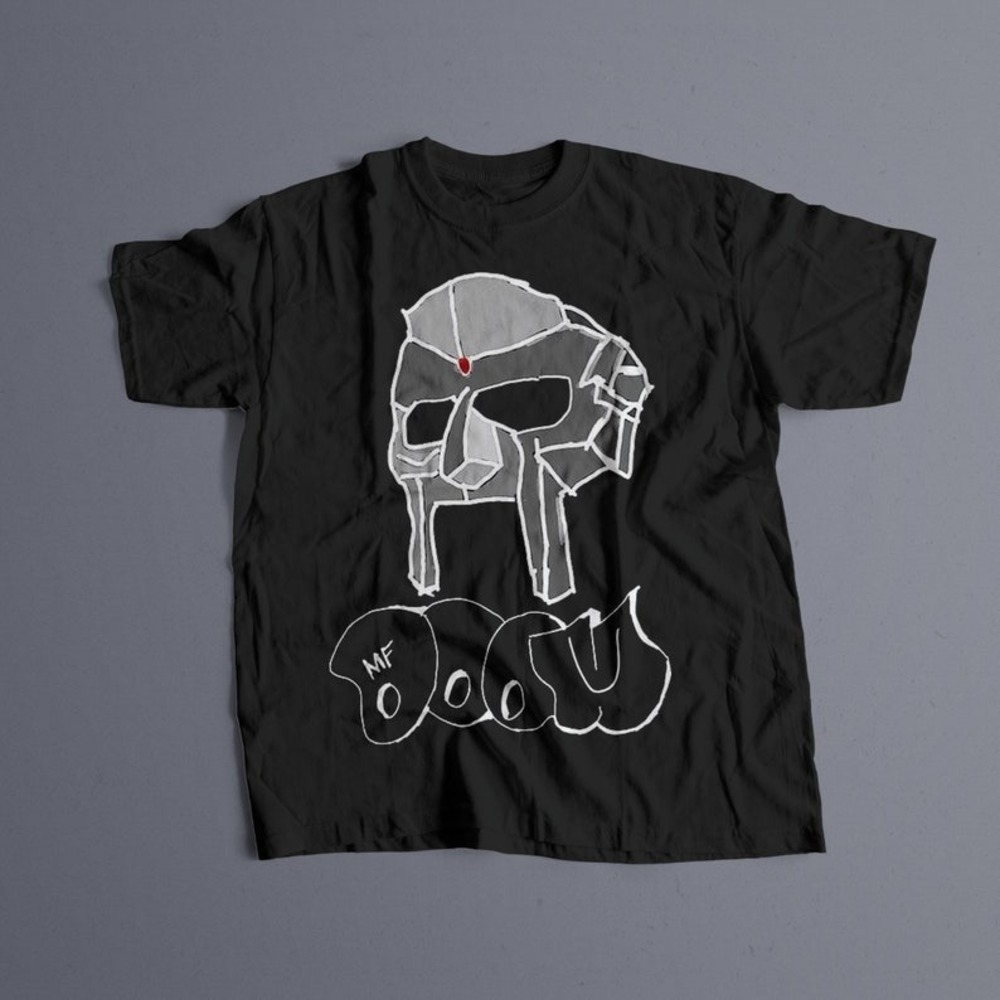 Mf Doom T-shirt, Mf Doom Rap Retro 90's Graphics T-shirt